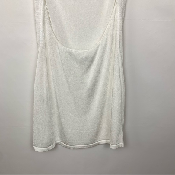 Gauge81 Hira Short Mini Diamond Backless Dress Ivory White XS - Picture 9 of 9